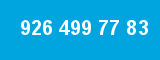 926 499 77 83 926 499 77 83
